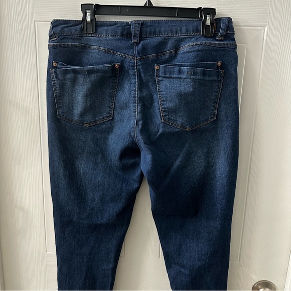 Democracy Size 10 Jegging Jeans | Dark Wash Stretch Denim‎ Skinny Mid Rise - Picture 7 of 9
